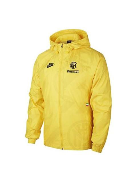 Nike Nike Inter Milan x Pirelli Light Water Repel Zip Jacket Yellow CK0646-719