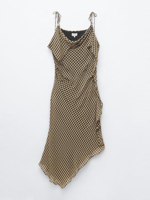 & Other Stories Draped Midi Dress