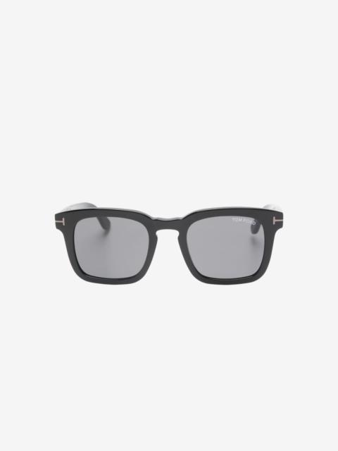 TOM FORD Dax square-frame sunglasses