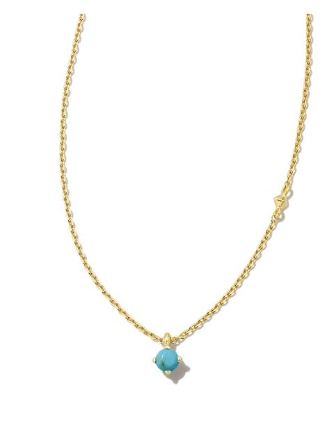 KENDRA SCOTT Maisie 18k Gold Vermeil December Pendant Necklace