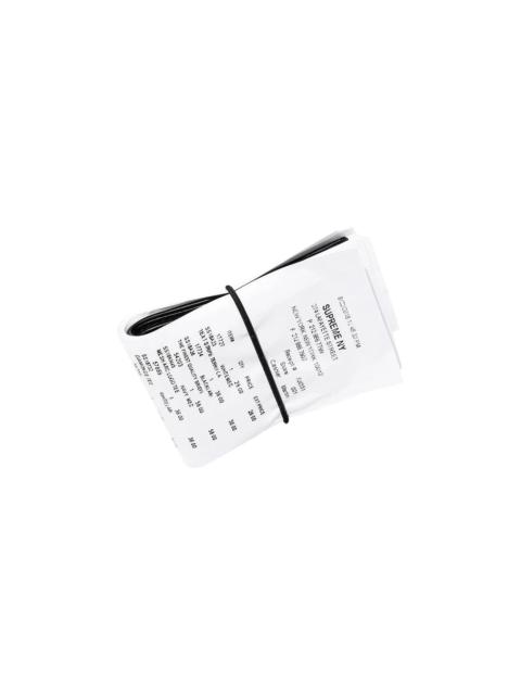 Supreme Supreme x MM6 Maison Margiela Receipt Wallet 'White'
