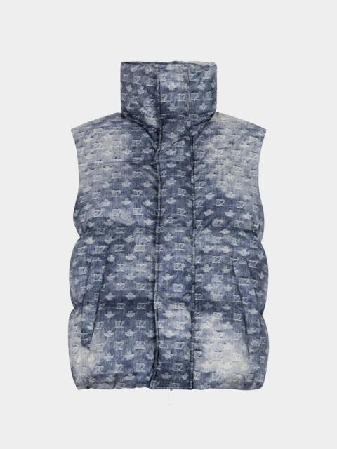 DSQUARED2 D2 MONOGRAM DOWN VEST