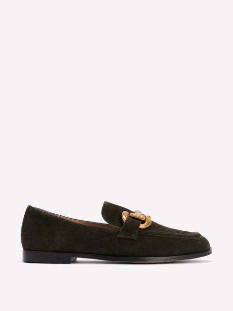 BODEN Iris Snaffle Loafers-Woodland Green