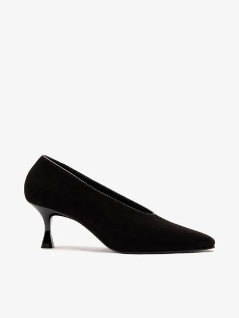 Larroudé Cambon Pump Black Suede