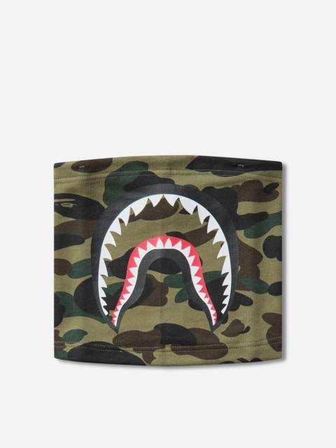 A BATHING APE® 1st Camo Shark Neck Warmer Green