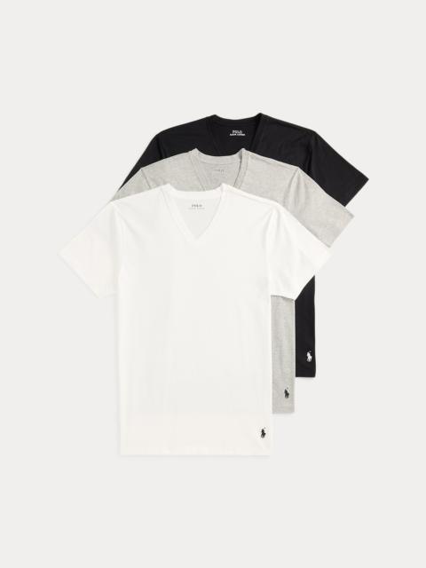 Polo Ralph Lauren Classic Fit Wicking V-Neck 3-Pack
