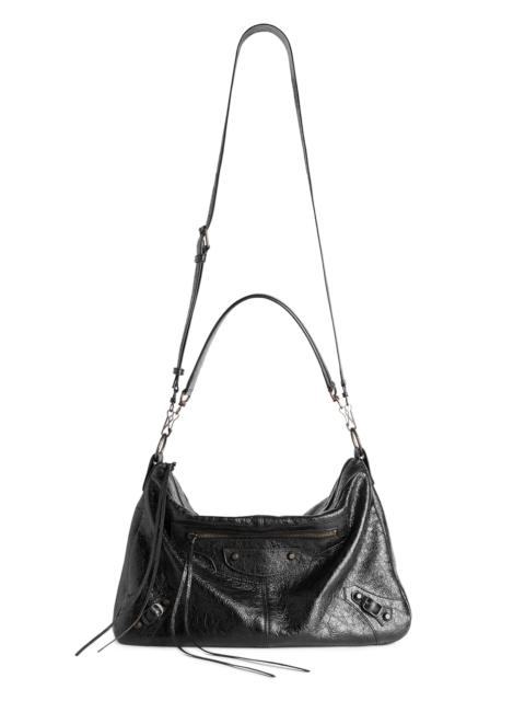 BALENCIAGA Men's Le City Moto Bag - Black