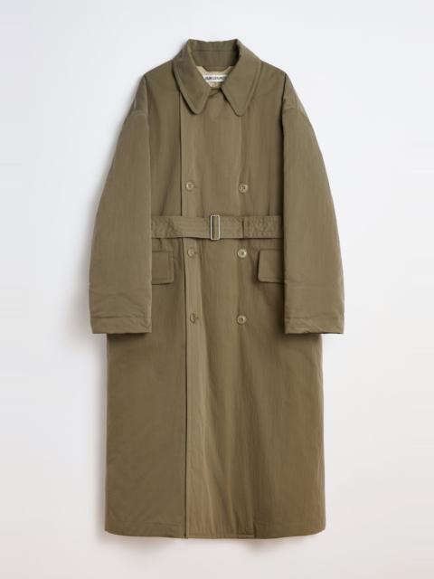 Our Legacy Duvet Trench Solaro Sage Tide Cotton Nylon