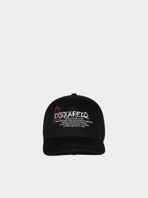 DSQUARED2 D2 BASEBALL CAP