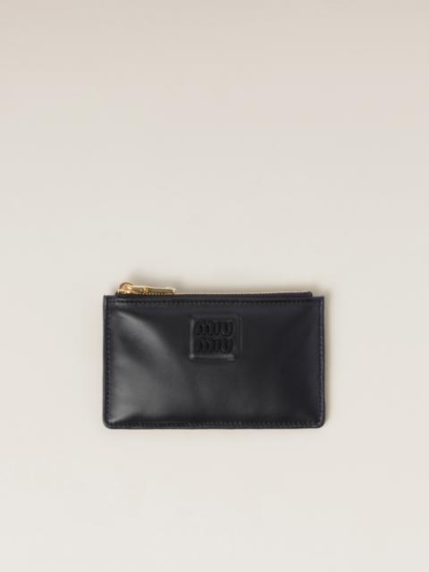 Leather envelope wallet