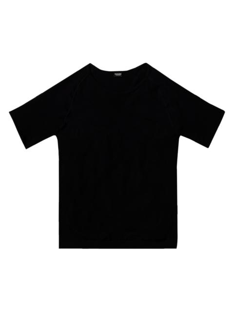 BALENCIAGA Balenciaga Sporty B Crewneck Athletic Top 'Black'
