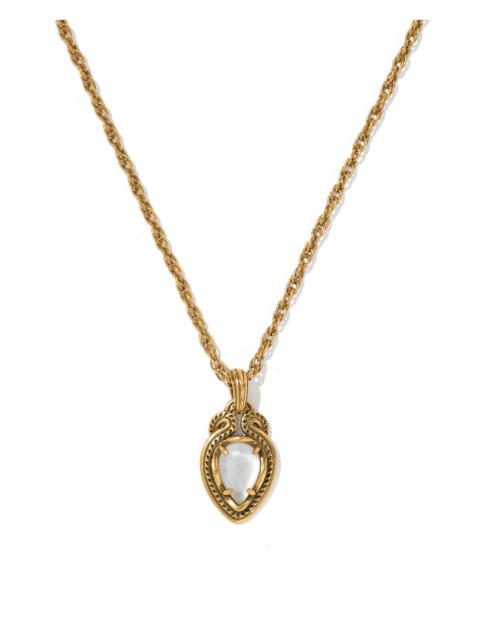 KENDRA SCOTT Tedi Vintage Gold Short Pendant Necklace