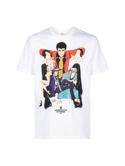 Supreme x Undercover Lupin cotton T-shirt