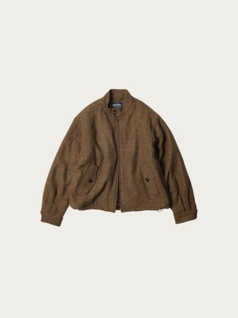 FrizmWORKS Wool Harrington Jacket - Brown