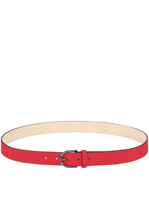 Longchamp Longchamp 3D Ladies' belt Red - Leather