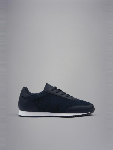 Paul & Shark TECH FABRIC AND KNIT HYBRID SNEAKERS
