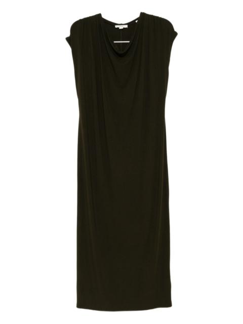 Vince draped jersey dress