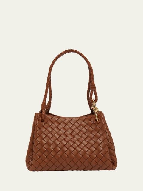Bottega Veneta Parachute Medium Nappa Leather Shoulder Bag