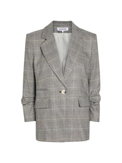 VERONICA BEARD check-pattern blazer