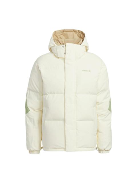 adidas originals Sporty Down Reversible Insulated Puffer Jacket 'Magic Lime' HS9466