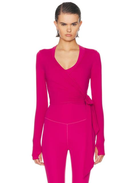 SPLITS59 Bella Airweight Lite Wrap Top