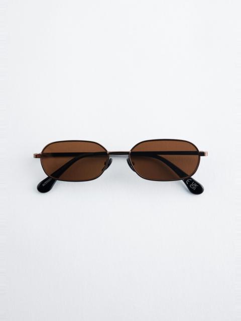 & Other Stories Slim Rectangular Sunglasses