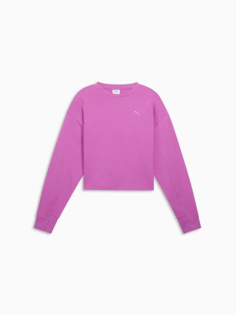 PUMA HER Women's Relaxed Crew Sweatshirt
