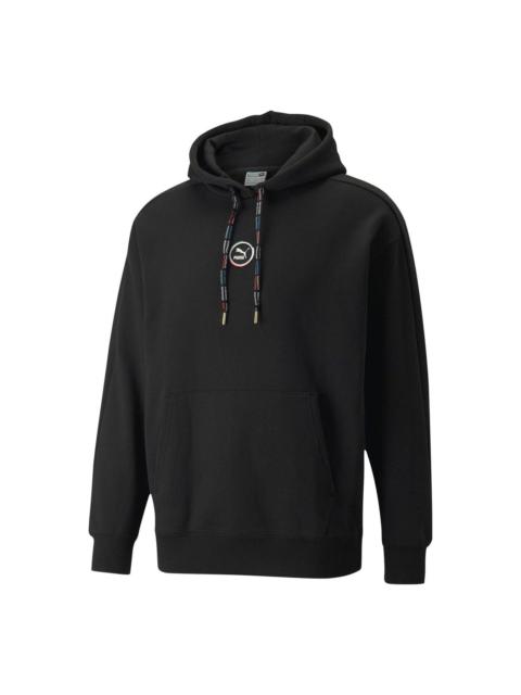 PUMA Circle Logo Hoodie 'Black' 535374-01