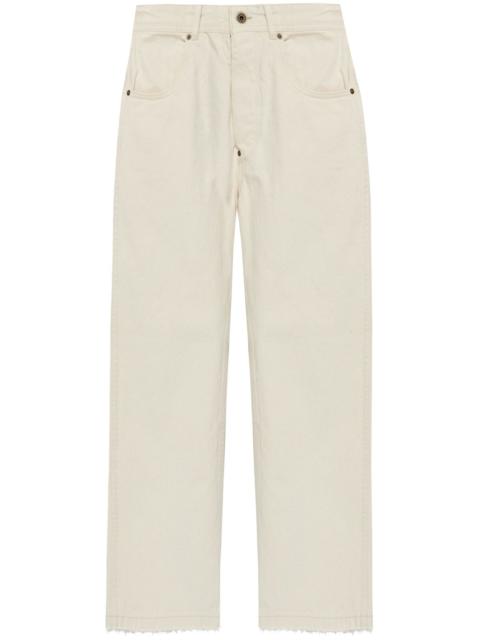 Maison Margiela Buckled Straight Jeans