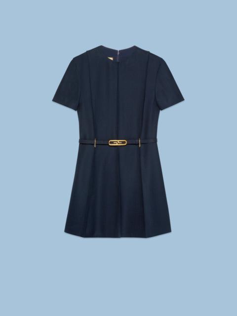 GUCCI Mini check viscose dress