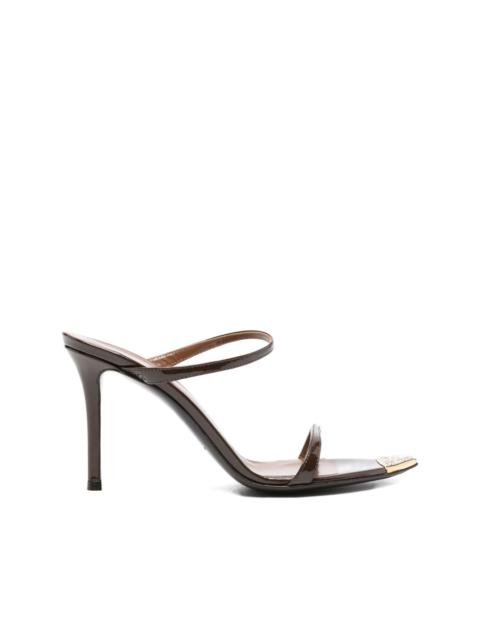 Giuseppe Zanotti 100mm embellished stiletto heeled sandals
