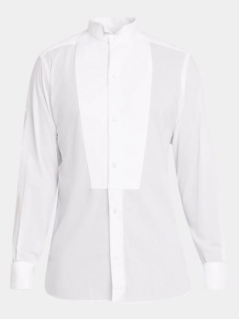 TOM FORD Men's Cotton Pique Tuxedo Shirt