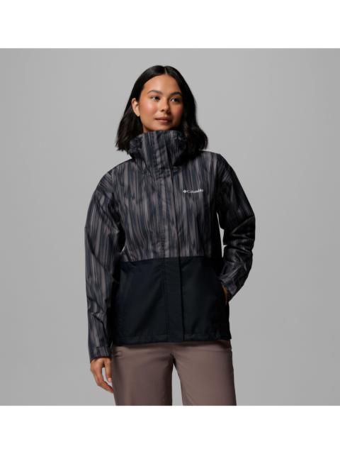 Columbia Women's Hikebound Printed Rain Jacket