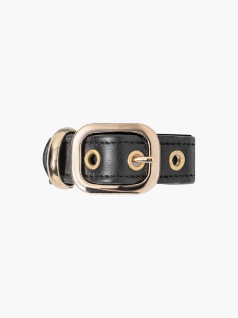 Jennifer Behr Leather Buckle Pony Wrap