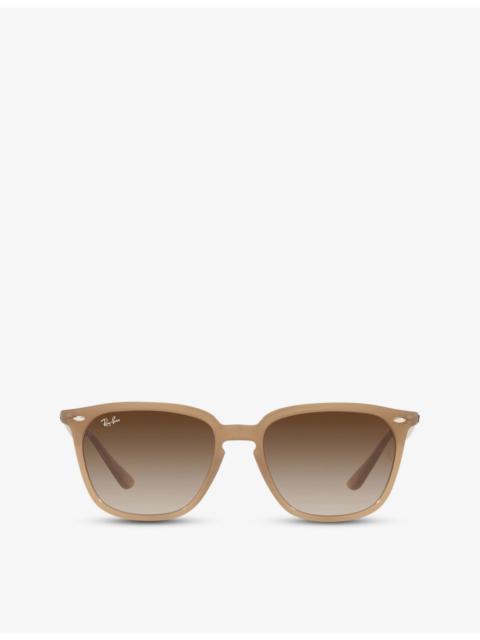 Ray-Ban RB4362 square-frame acetate sunglasses
