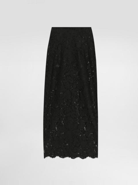 Dolce & Gabbana Cordonetto lace midi skirt