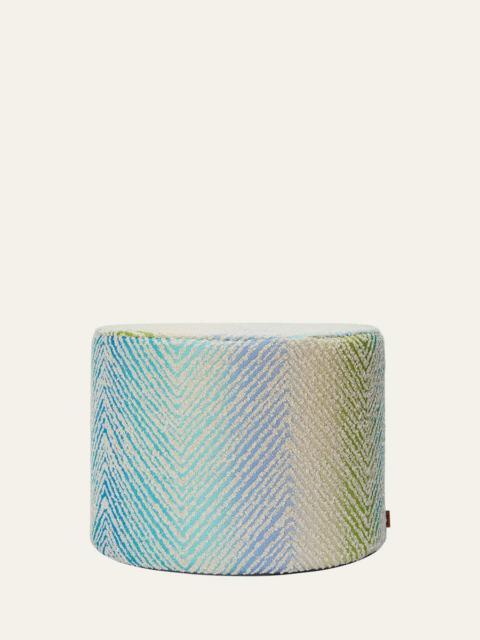 Missoni Island Cylinder Pouf