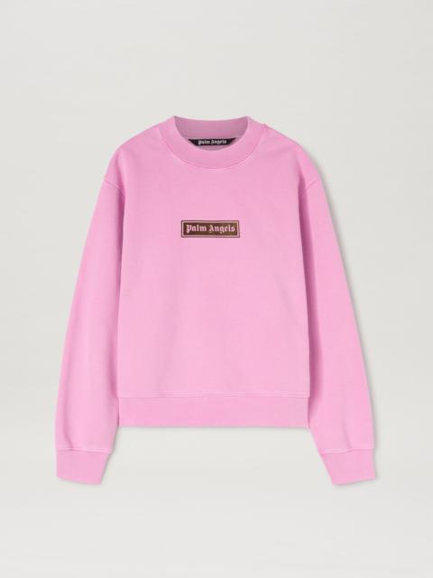 Palm Angels GARMENT DYE BOX LOGO SWEATSHIRT