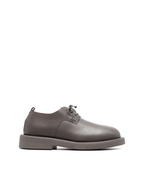 lace-up leather derby shoes