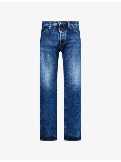 DSQUARED2 Sexy 70's Straight-Leg Denim Jeans