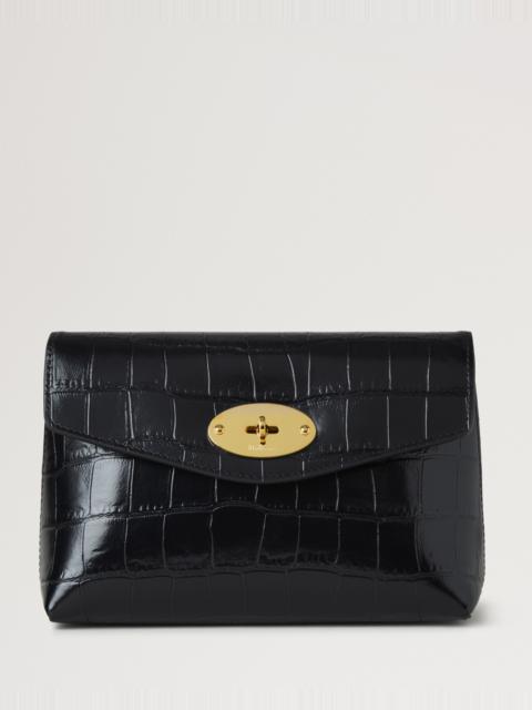 Darley Cosmetic Pouch
Black Shiny Small Croc