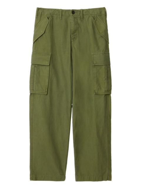 Burberry cotton cargo trousers