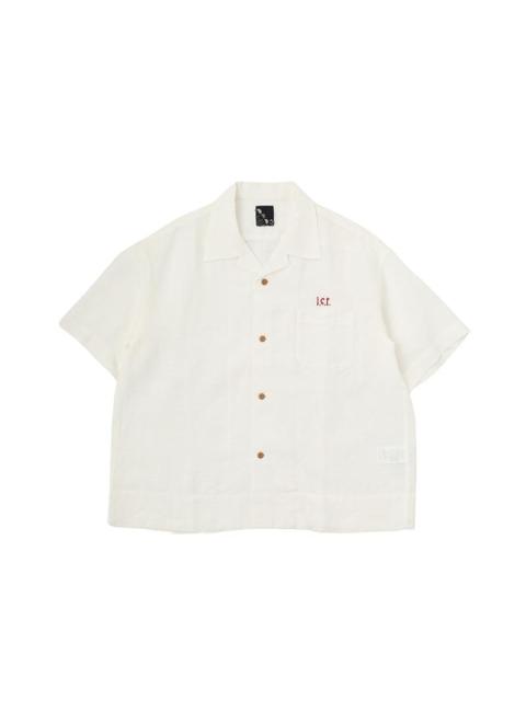 visvim WALLIS SHIRT S/S WHITE | REVERSIBLE