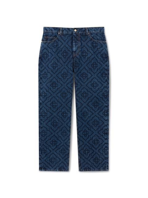 CASABLANCA Work In Progress Denim Trousers | REVERSIBLE