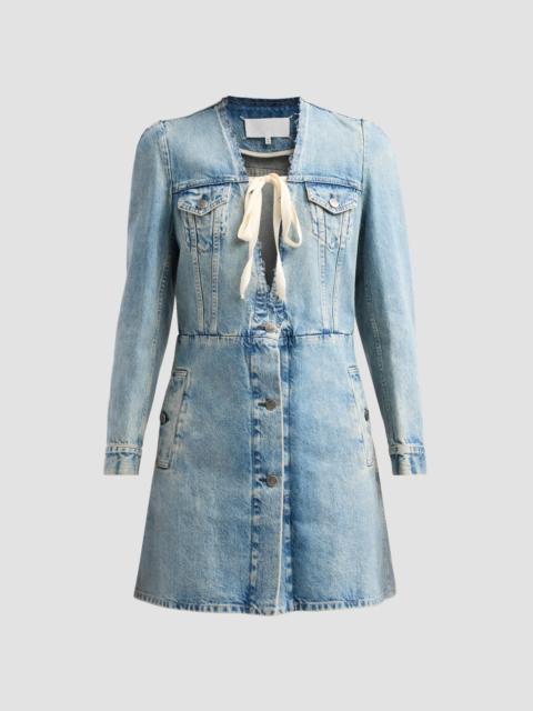 Maison Margiela Women's Denim Jacket - Iceblue