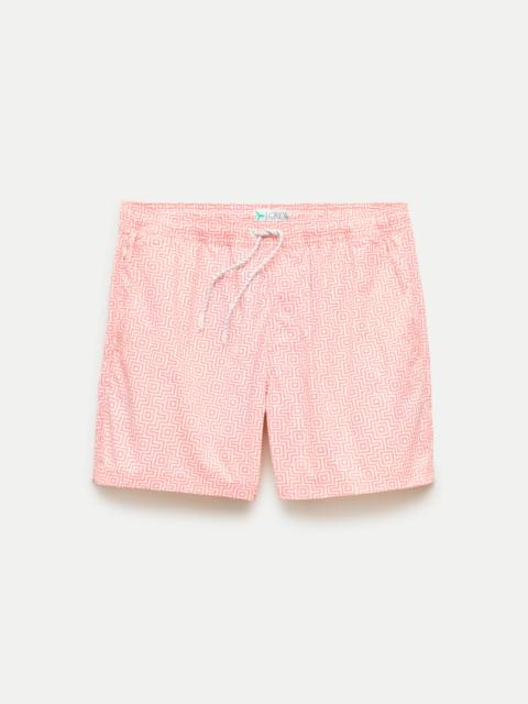 J.CREW 6" soft-lined stretch swim trunk