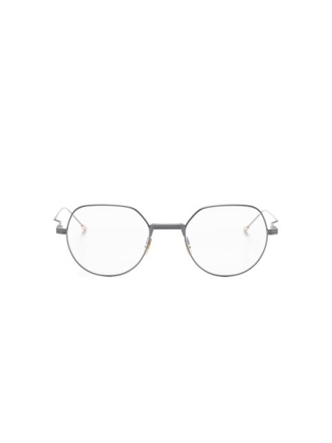Thom Browne round-frame metal glasses