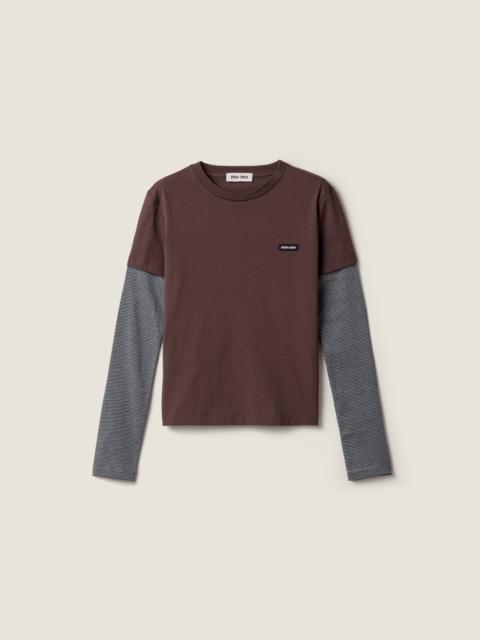 Miu Miu Jersey T-shirt