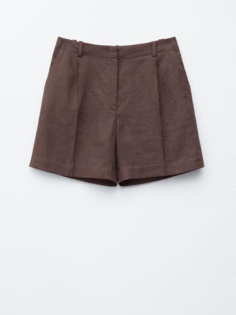 & Other Stories Tailored Linen Shorts