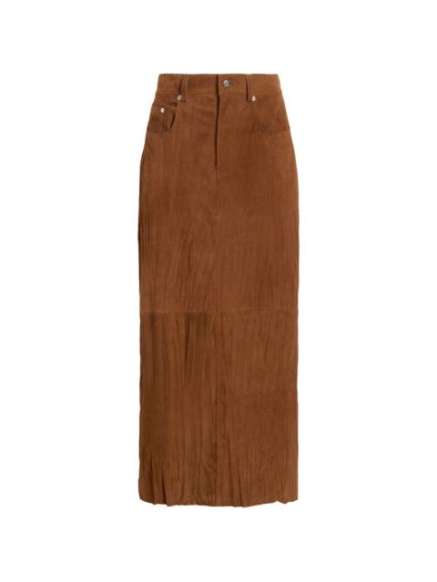 Proenza Schouler Nayah textured skirt